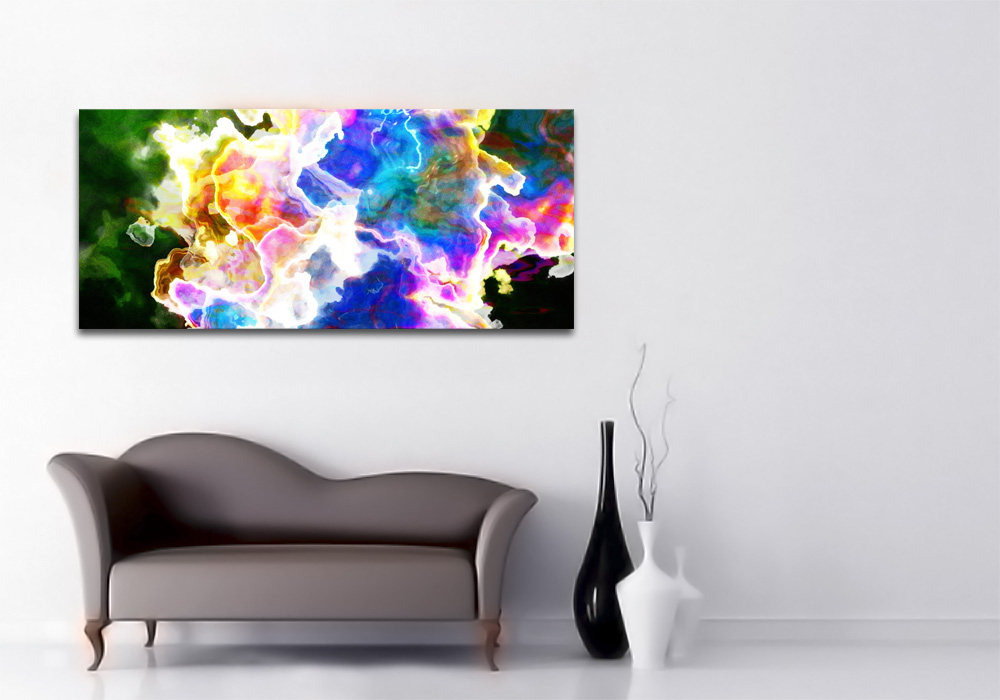 Unframed Canvas Abstract Art