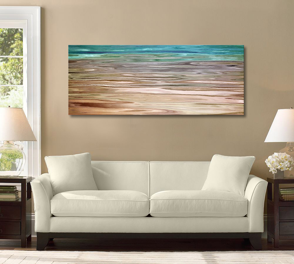 Large Abstract Art Painting On Canvas